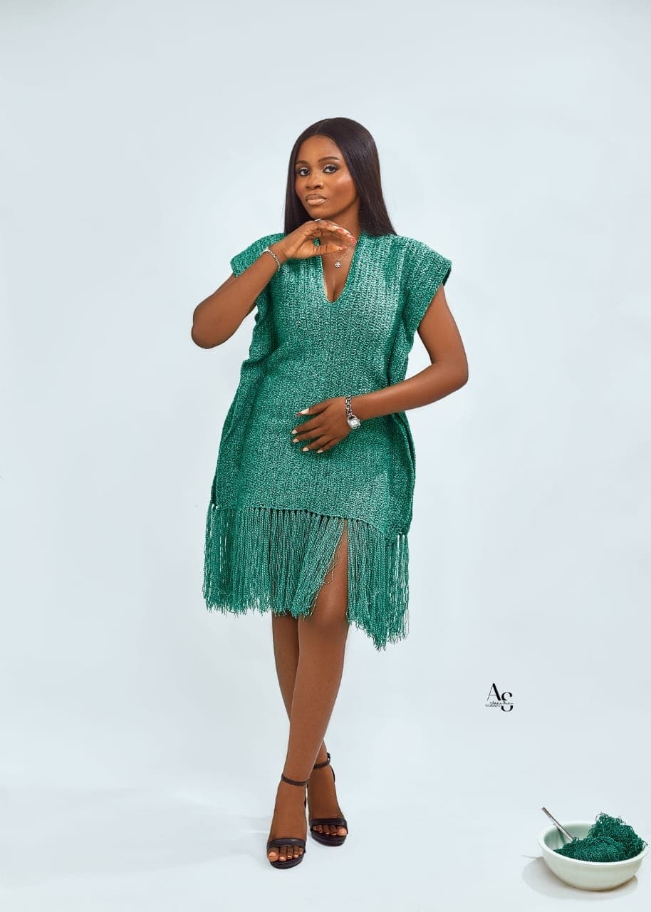 Double Crochet Bubu gown