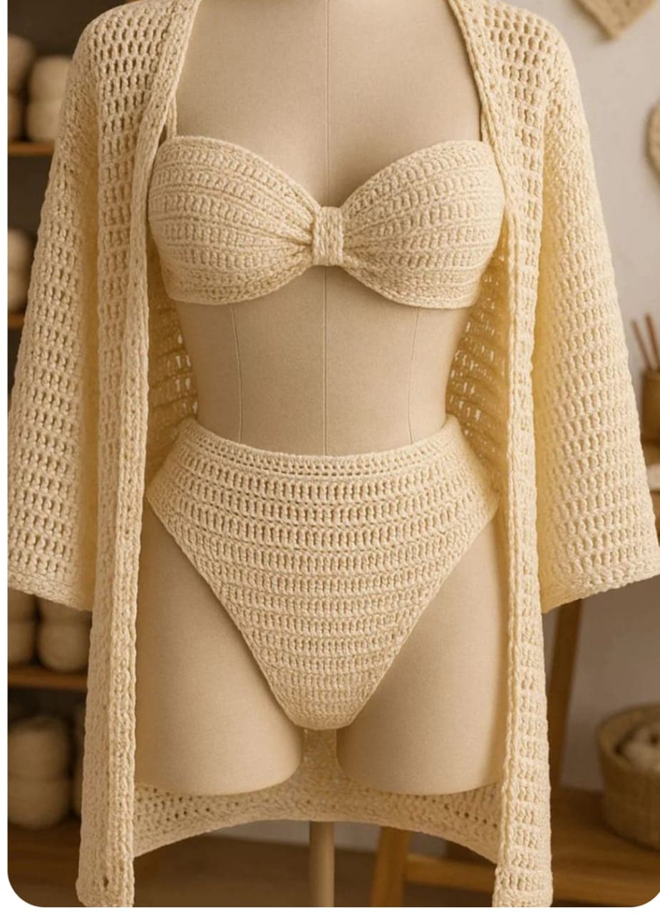 Crochet Beach dress for ladies 